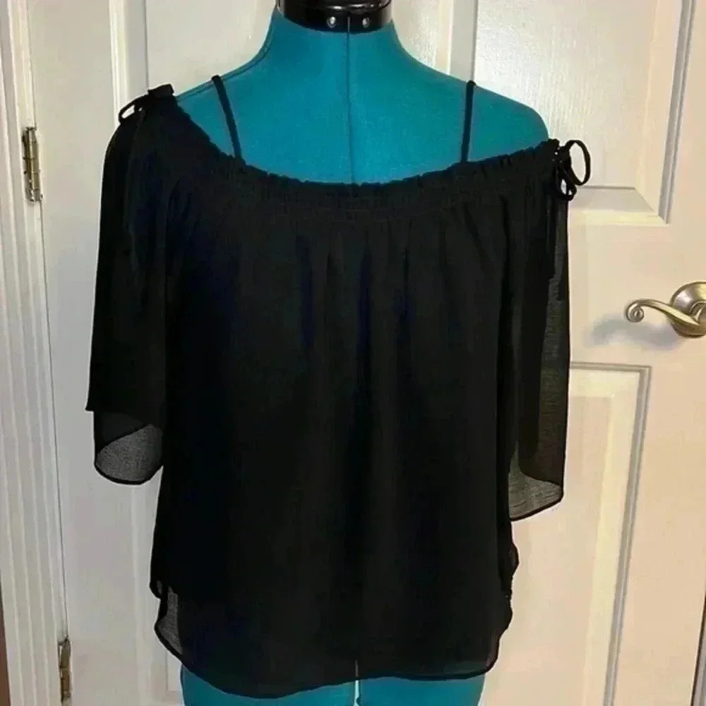 Cute black top.  Size extra small